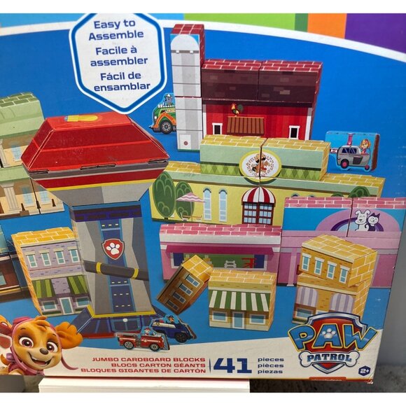 Melissa & Doug Paw Patrol Jumbo Cardboard Blocks 41 Pieces - Picture 3 of 7